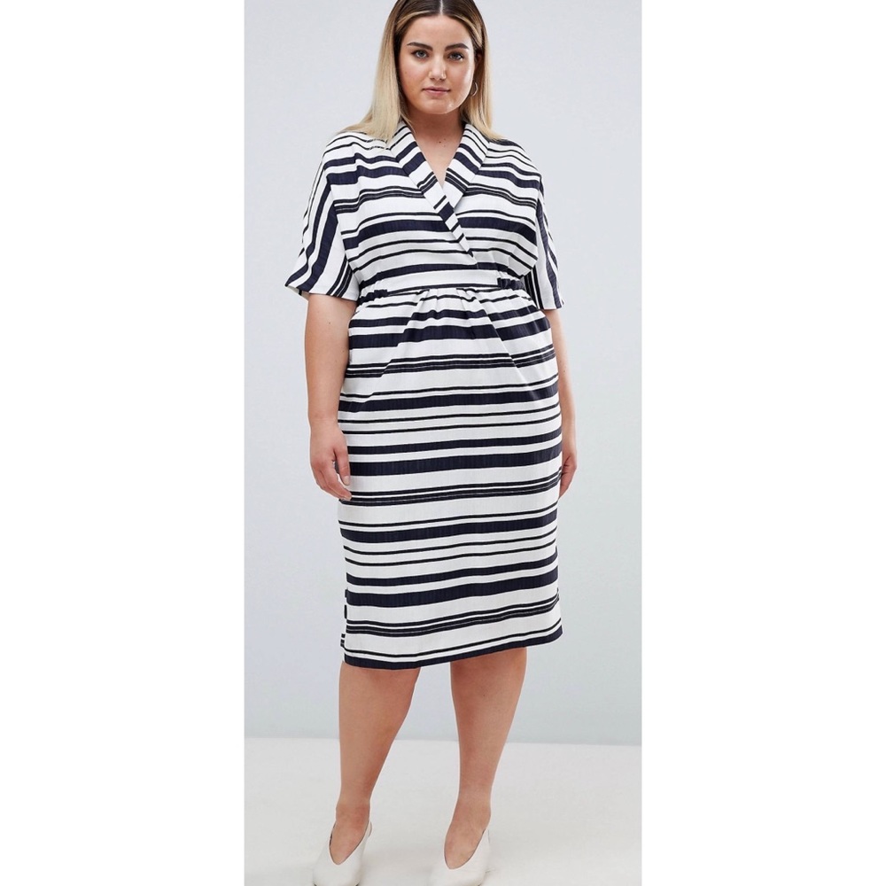 Striped Dress with Pockets